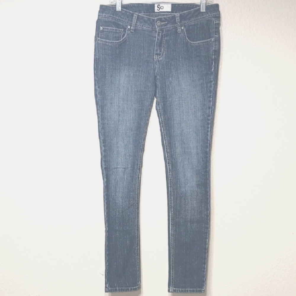 BO-34--SO Women's Dark Blue Skinny Jeans